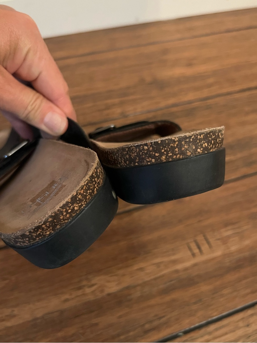 Dansko Rosie Black Leather Strappy Comfort Sandal 9 - Picture 8 of 10